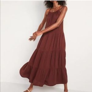 Tiered maxi dress